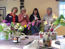Some of the ladies enjoying a coffee break at a Billy Showell Day June 09