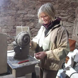 Your course with Simon will take place in the Cyclist stone barn - a lovely work space